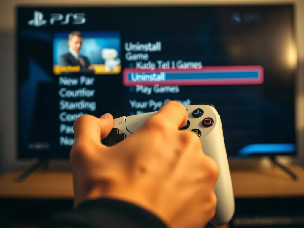 Jak odinstalować grę na PS5: krok po kroku dla każdego gracza