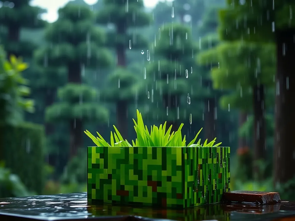 Jak użyć komendy na deszcz w Minecraft? Przewodnik krok po kroku